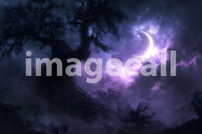 036 phantom forest clearing 70 backdrops bd25540