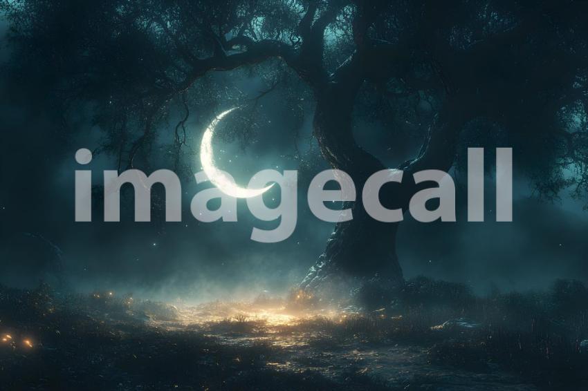 037 phantom forest clearing 70 backdrops bd25540