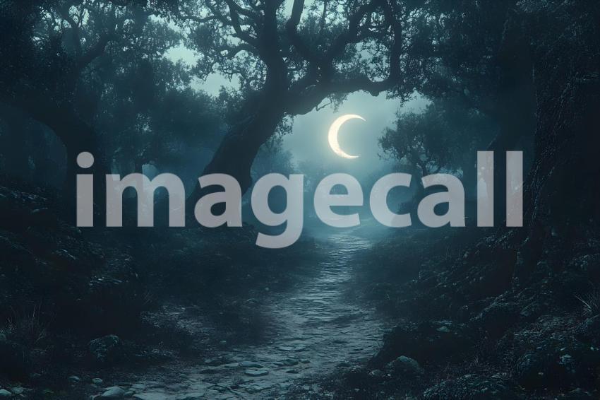 029 phantom forest clearing 70 backdrops bd25540