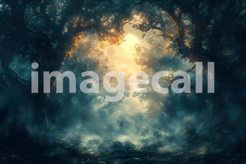 038 phantom forest clearing 70 backdrops bd25540