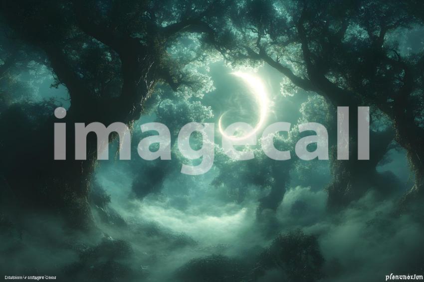 039 phantom forest clearing 70 backdrops bd25540