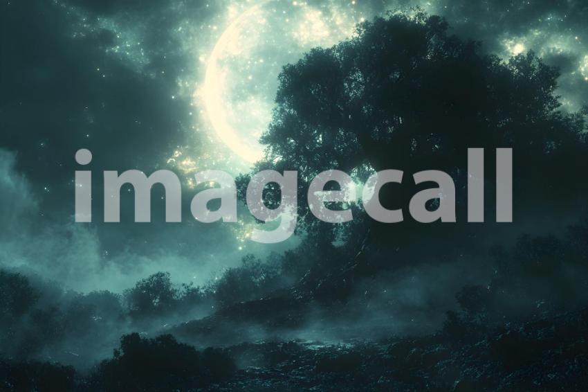 049 phantom forest clearing 70 backdrops bd25540