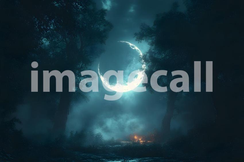 048 phantom forest clearing 70 backdrops bd25540