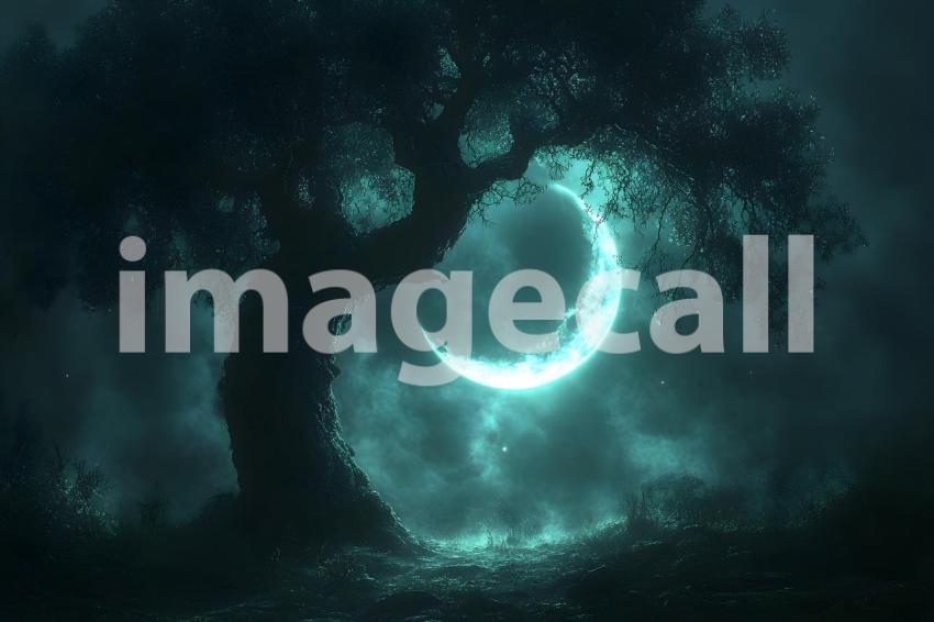 052 phantom forest clearing 70 backdrops bd25540