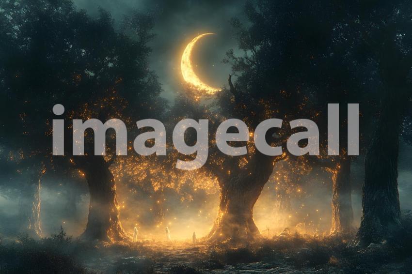 042 phantom forest clearing 70 backdrops bd25540