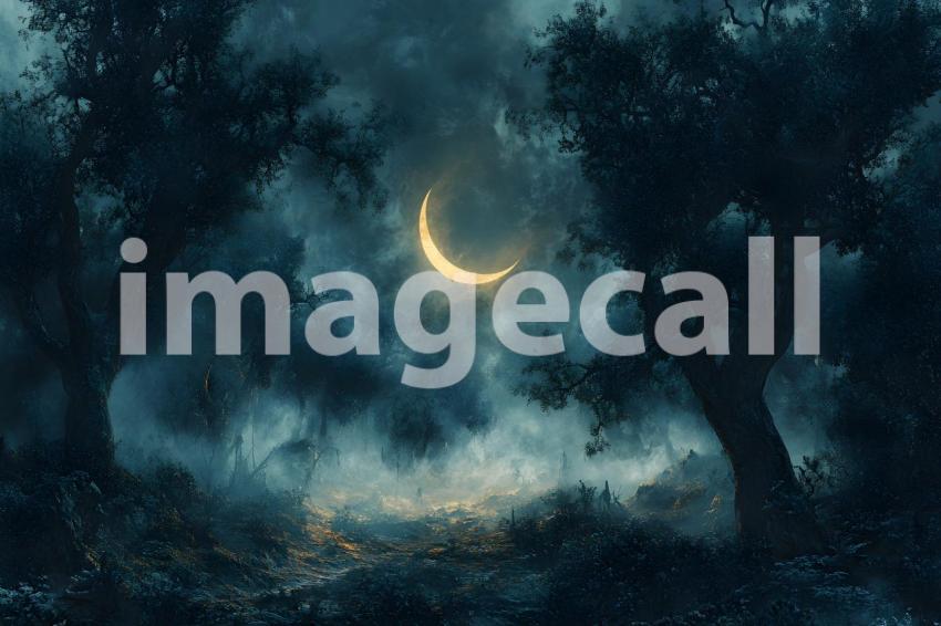 050 phantom forest clearing 70 backdrops bd25540