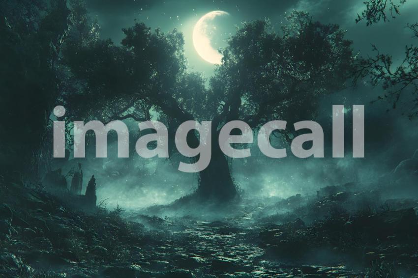 065 phantom forest clearing 70 backdrops bd25540