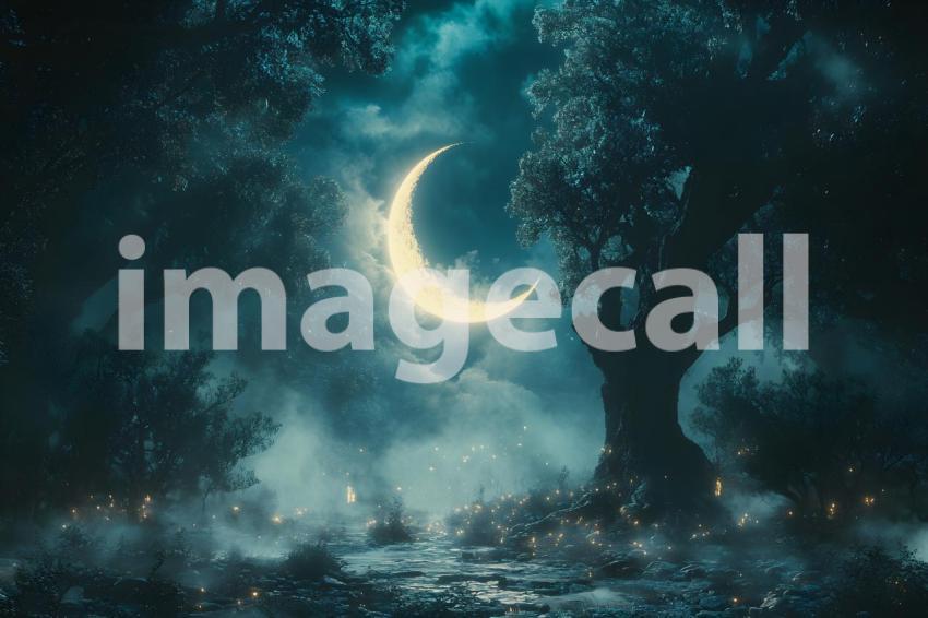 070 phantom forest clearing 70 backdrops bd25540