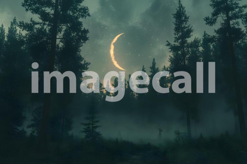 063 phantom forest clearing 70 backdrops bd25540