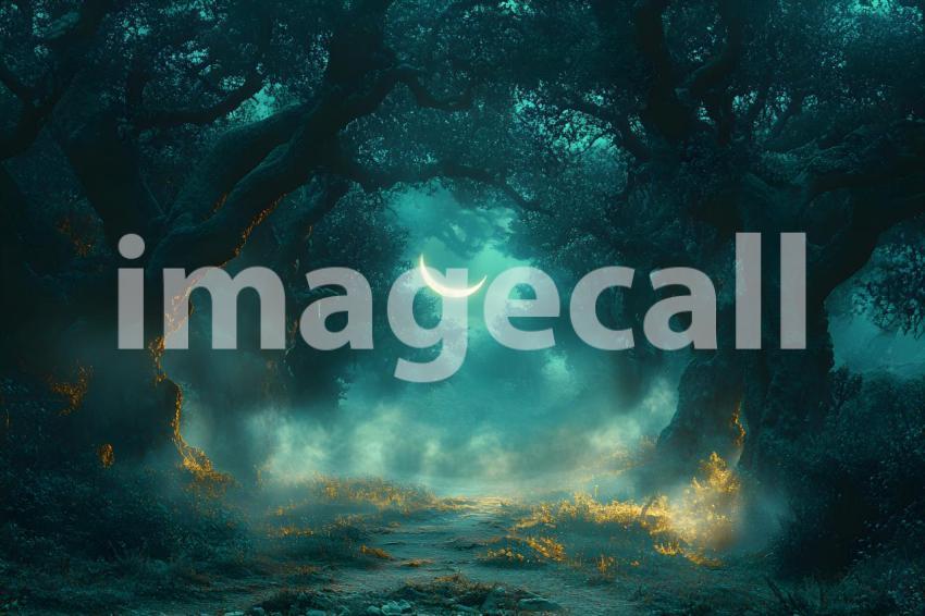 061 phantom forest clearing 70 backdrops bd25540