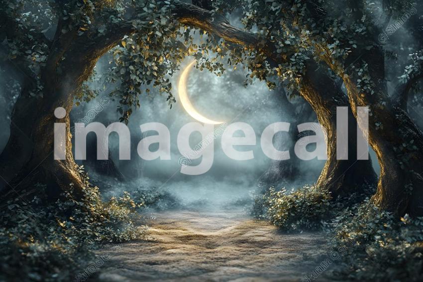 066 phantom forest clearing 70 backdrops bd25540