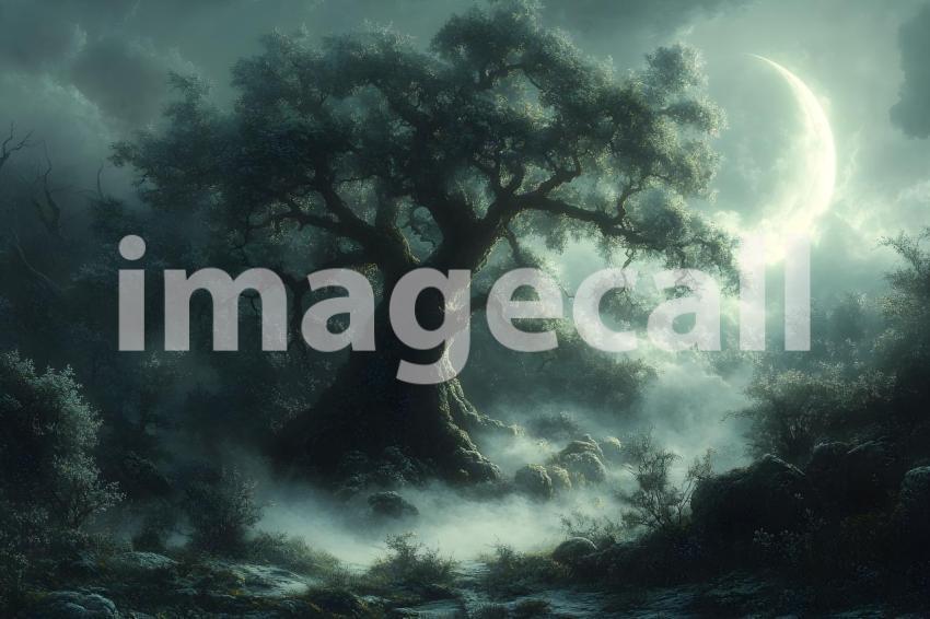 064 phantom forest clearing 70 backdrops bd25540