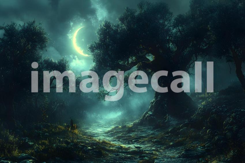 068 phantom forest clearing 70 backdrops bd25540