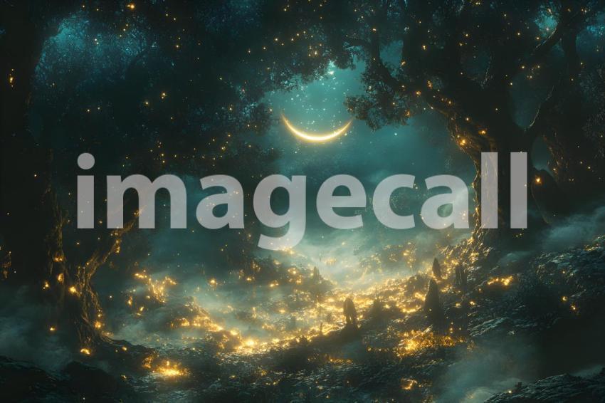 072 phantom forest clearing 70 backdrops bd25540