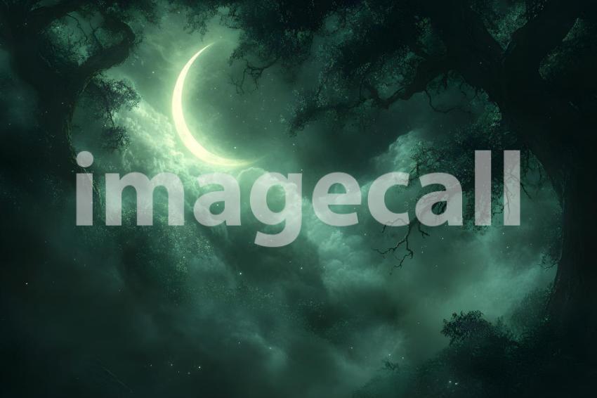 071 phantom forest clearing 70 backdrops bd25540