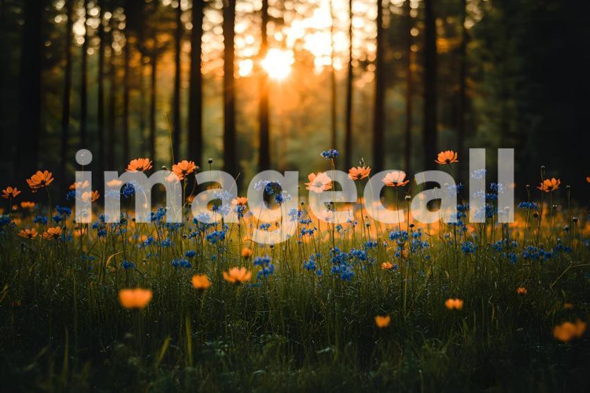 028 rustic wildflower field 35 backdrops bd25561