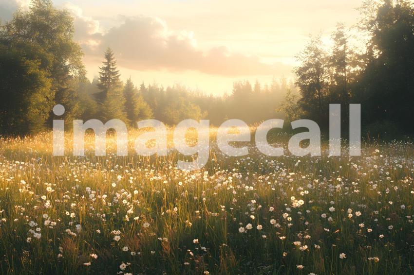 009 rustic wildflower field 35 backdrops bd25561