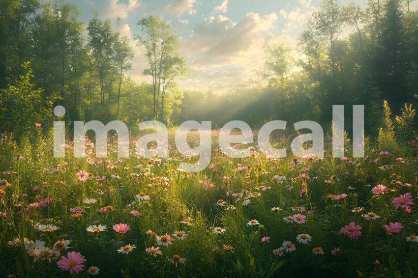 021 rustic wildflower field 35 backdrops bd25561