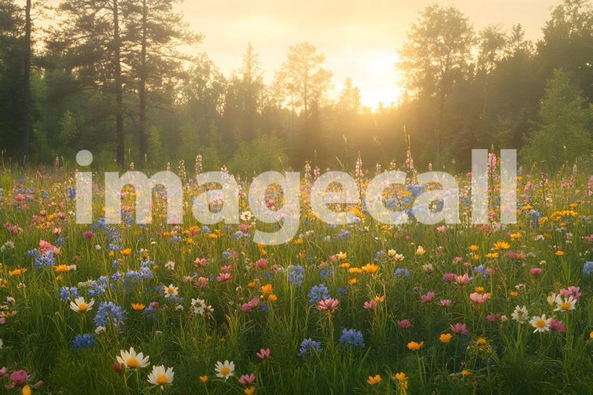 004 rustic wildflower field 35 backdrops bd25561