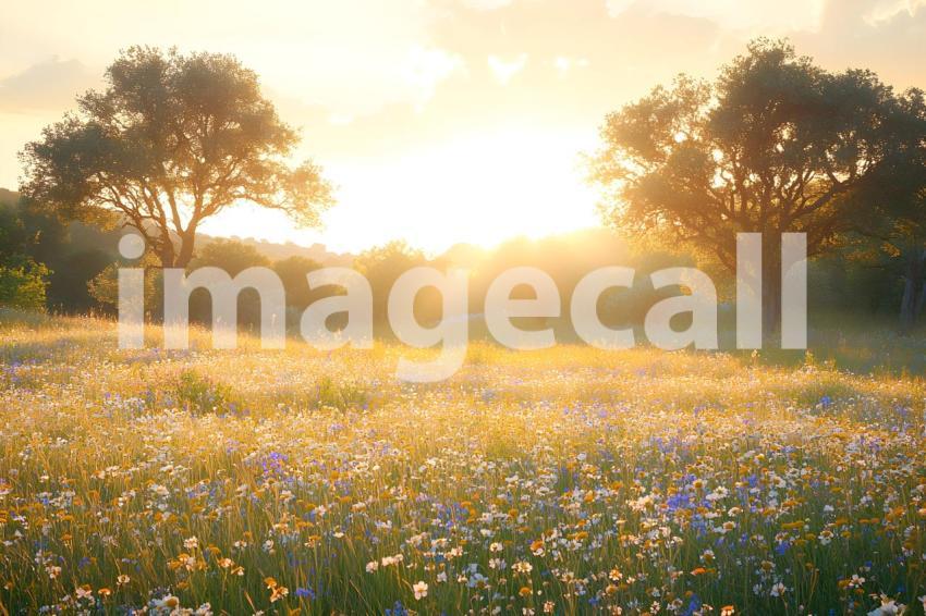 029 rustic wildflower field 35 backdrops bd25561