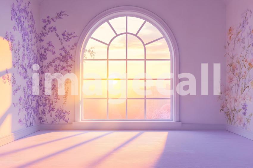 012 floral twilight glow 20 backdrops bd25462