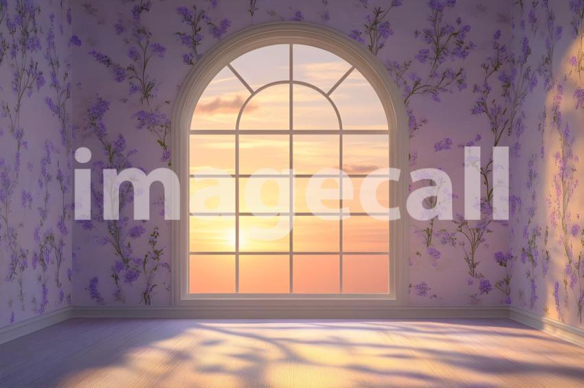 009 floral twilight glow 20 backdrops bd25462