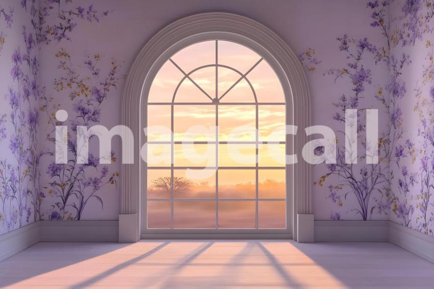 011 floral twilight glow 20 backdrops bd25462