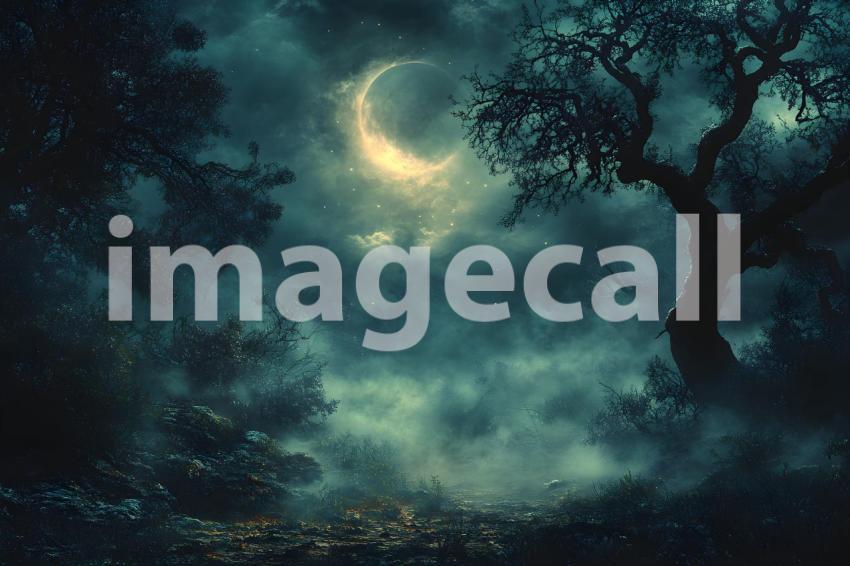 019 phantom forest clearing 70 backdrops bd25540