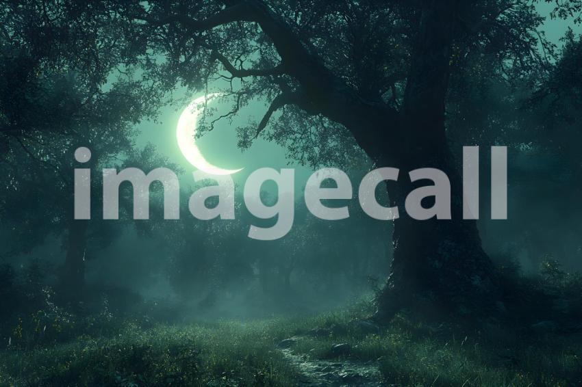 007 phantom forest clearing 70 backdrops bd25540