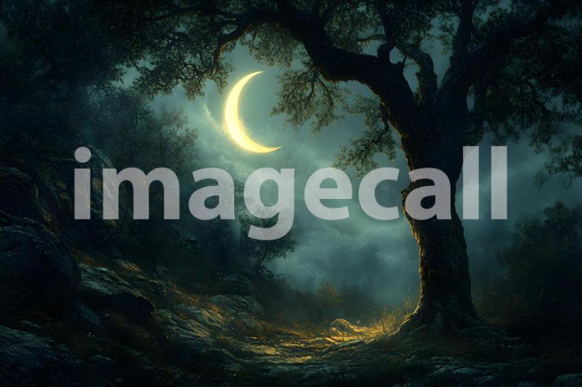 016 phantom forest clearing 70 backdrops bd25540