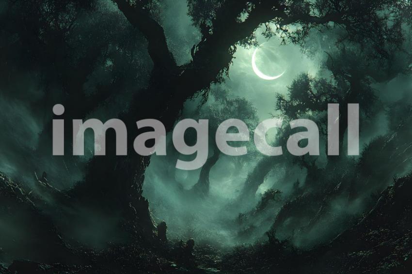 021 phantom forest clearing 70 backdrops bd25540