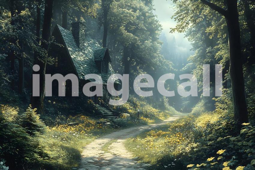 032 witch s hidden hideout 310 backdrops b25038