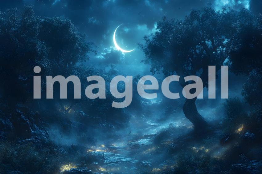 002 phantom forest clearing 70 backdrops bd25540