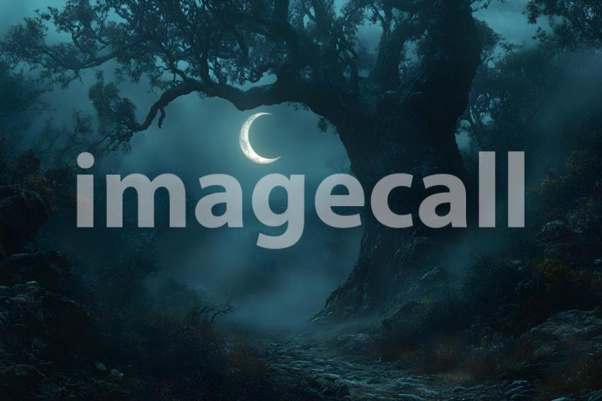 005 phantom forest clearing 70 backdrops bd25540