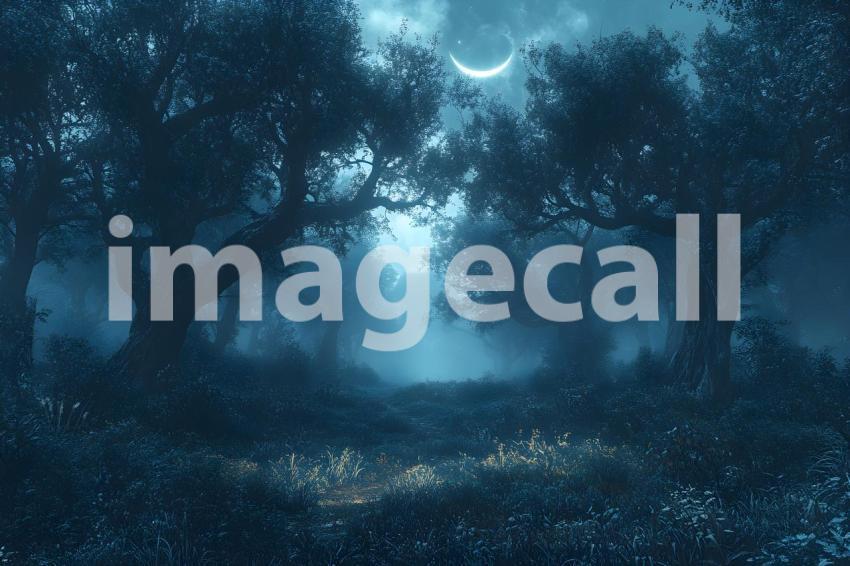 001 phantom forest clearing 70 backdrops bd25540