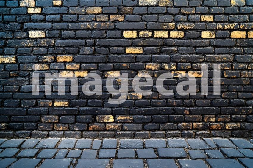 010 sleek black brick 40 backdrops bd25568