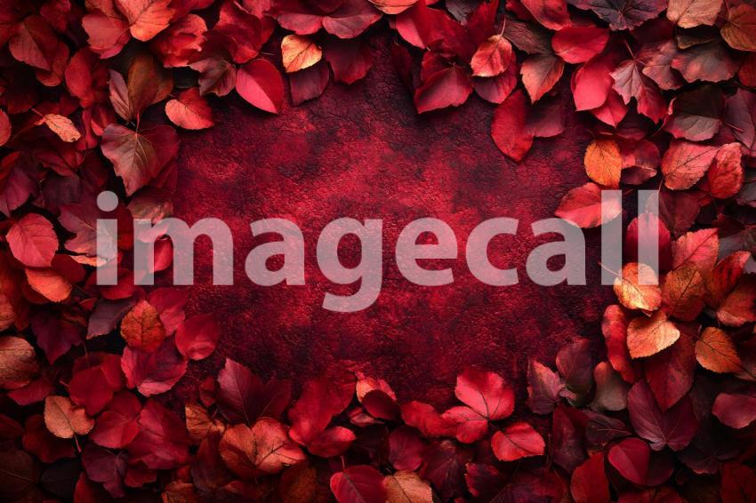 006 autumn maple ground 30 backdrops bd25404