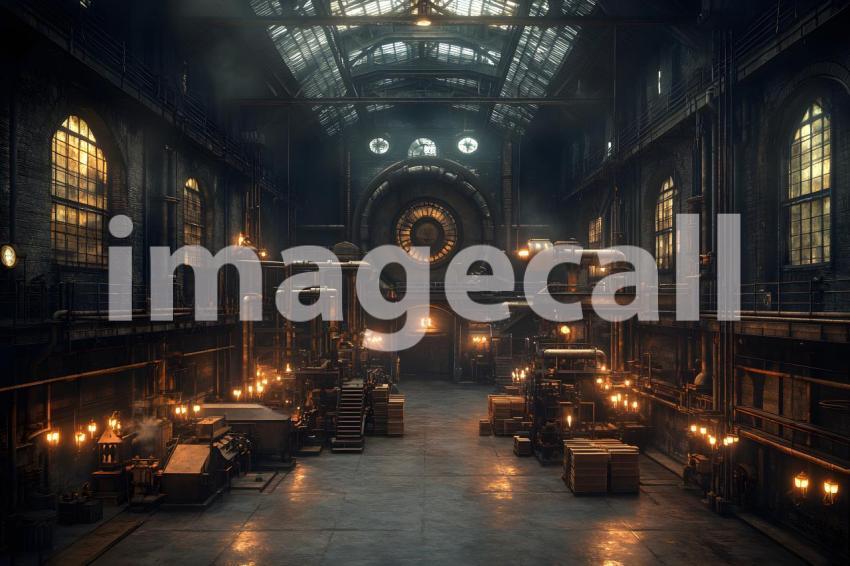 012 industrial steampunk 35 backdrops bd25488