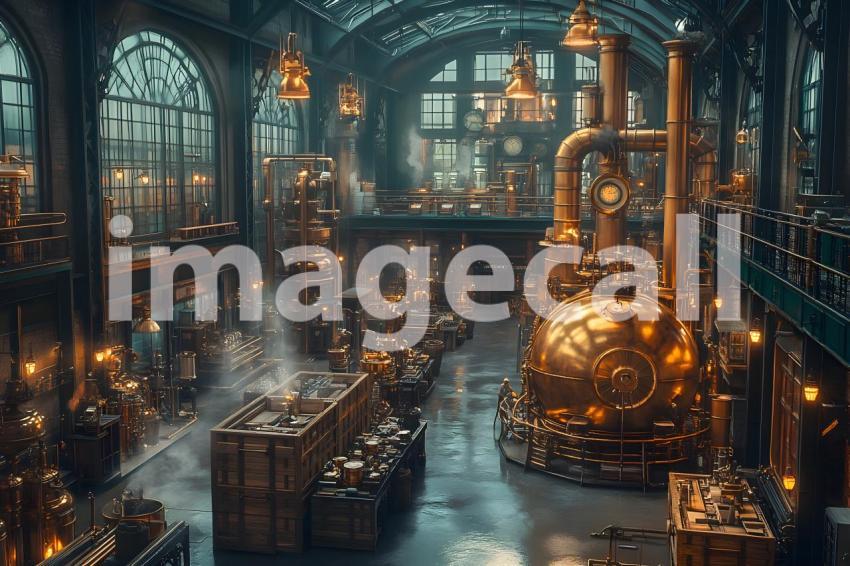 010 industrial steampunk 35 backdrops bd25488