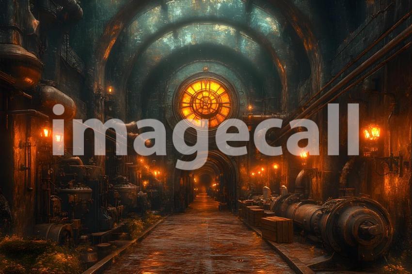 024 industrial steampunk 35 backdrops bd25488