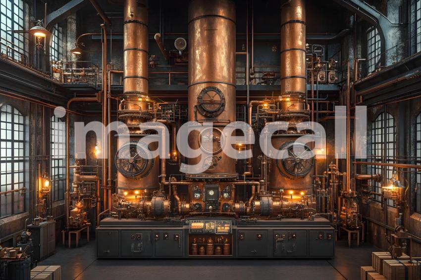 015 industrial steampunk 35 backdrops bd25488