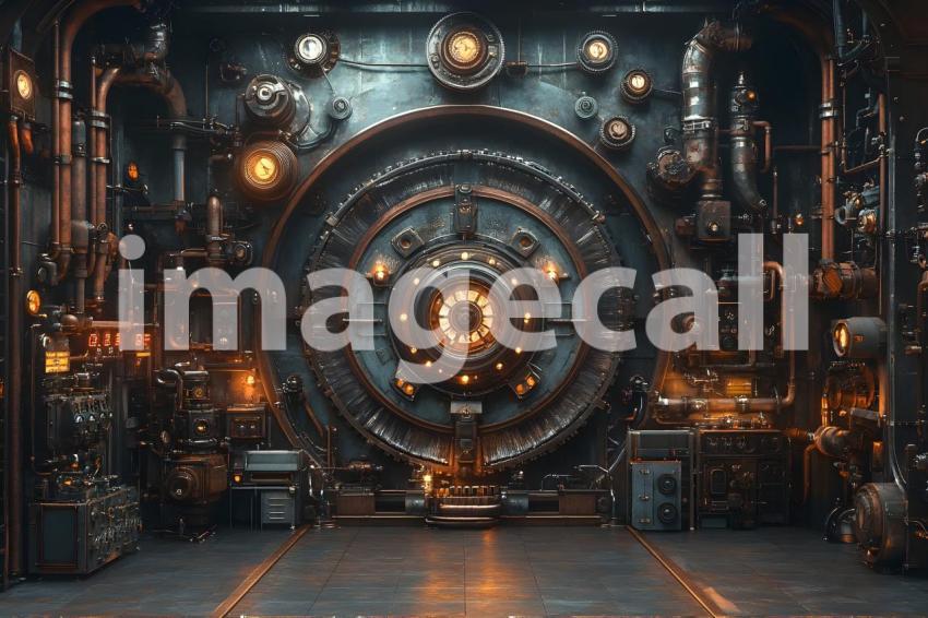 033 industrial steampunk 35 backdrops bd25488