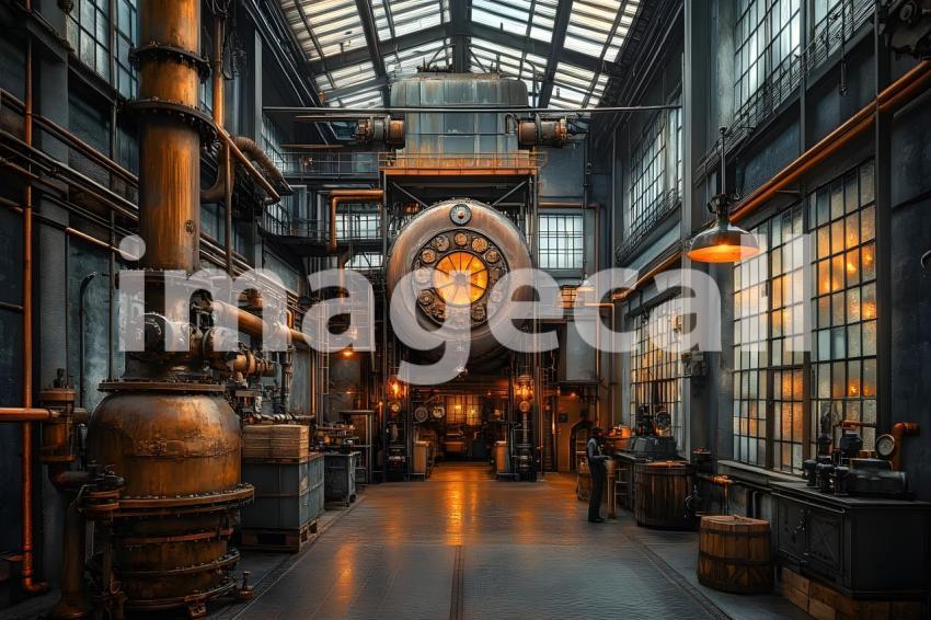 035 industrial steampunk 35 backdrops bd25488