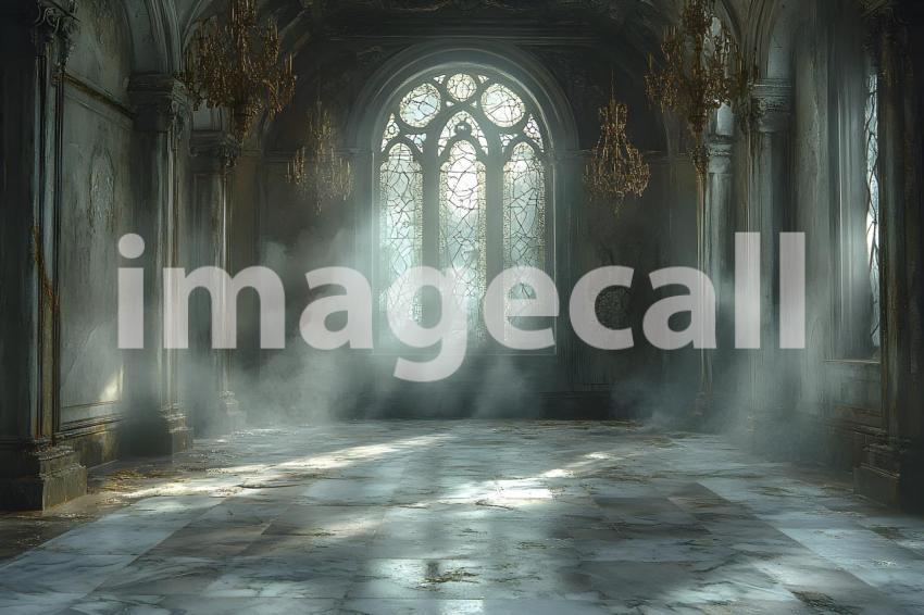044 haunted manor ballroom 40 backdrops bd25481