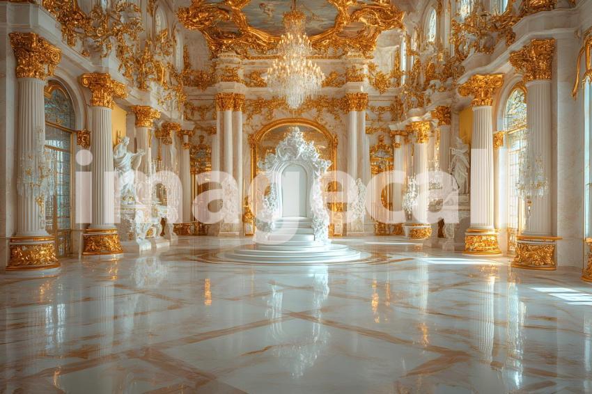 027 ivory throne hall 30 backdrops bd25491