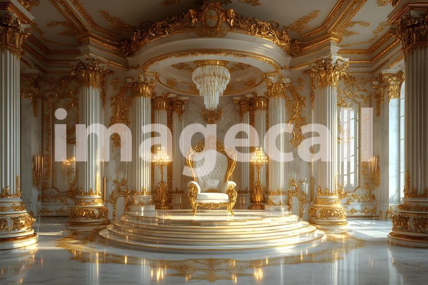 029 ivory throne hall 30 backdrops bd25491
