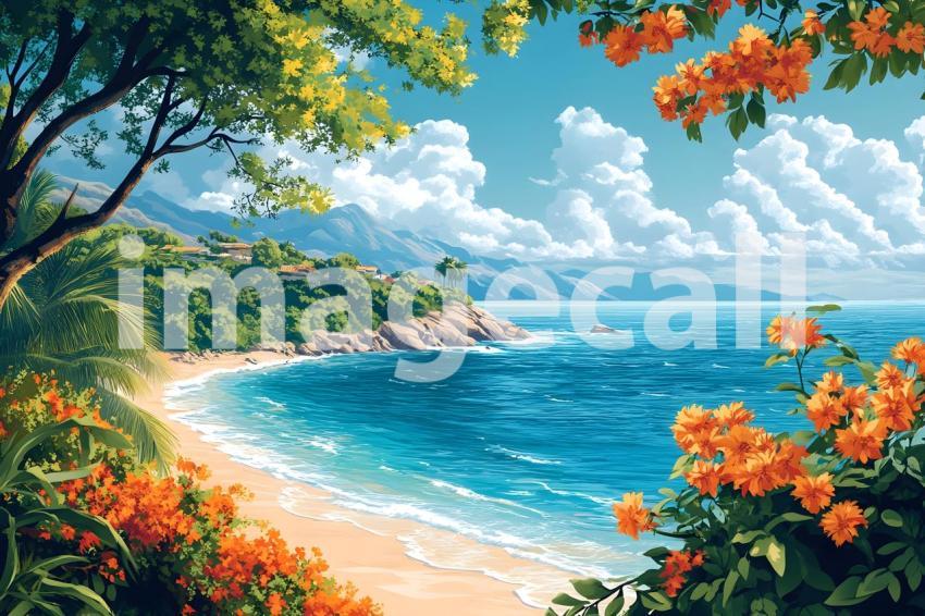 005 professional summer backdrop 325 backdrops b25156