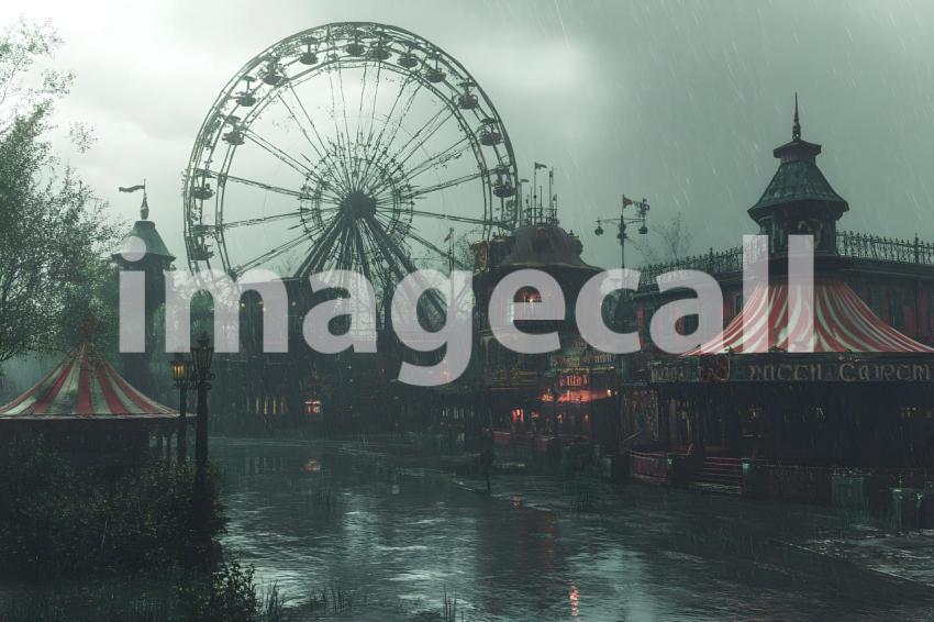 036 steampunk carnival 50 backdrops bd25578