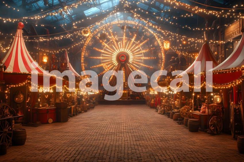043 steampunk carnival 50 backdrops bd25578