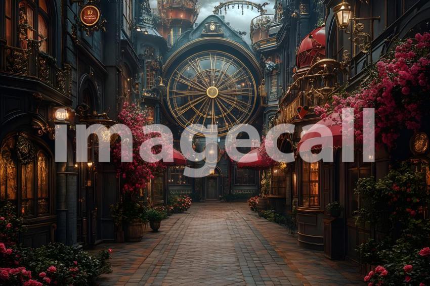 011 steampunk carnival 50 backdrops bd25578